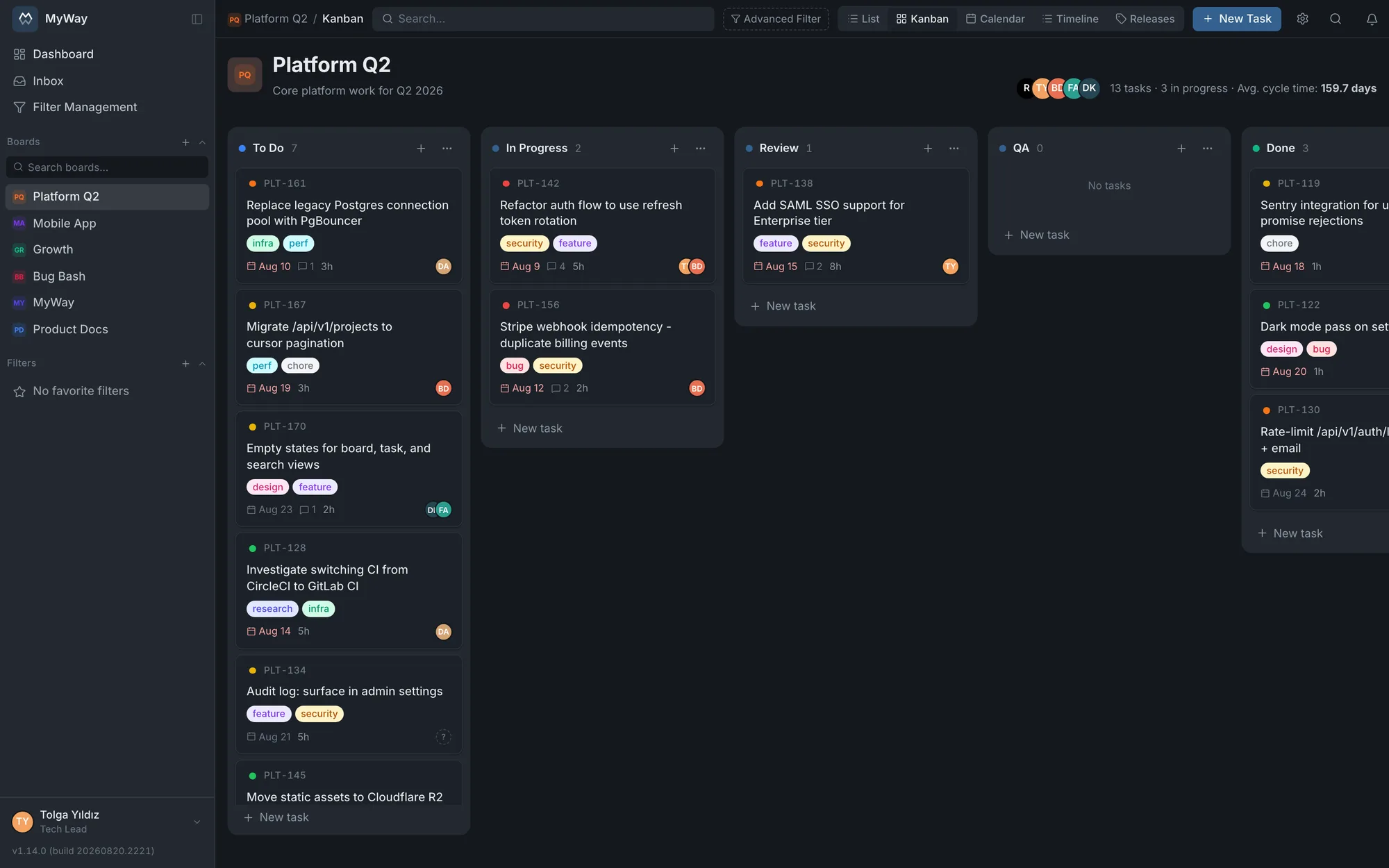 Adapts to how your team works