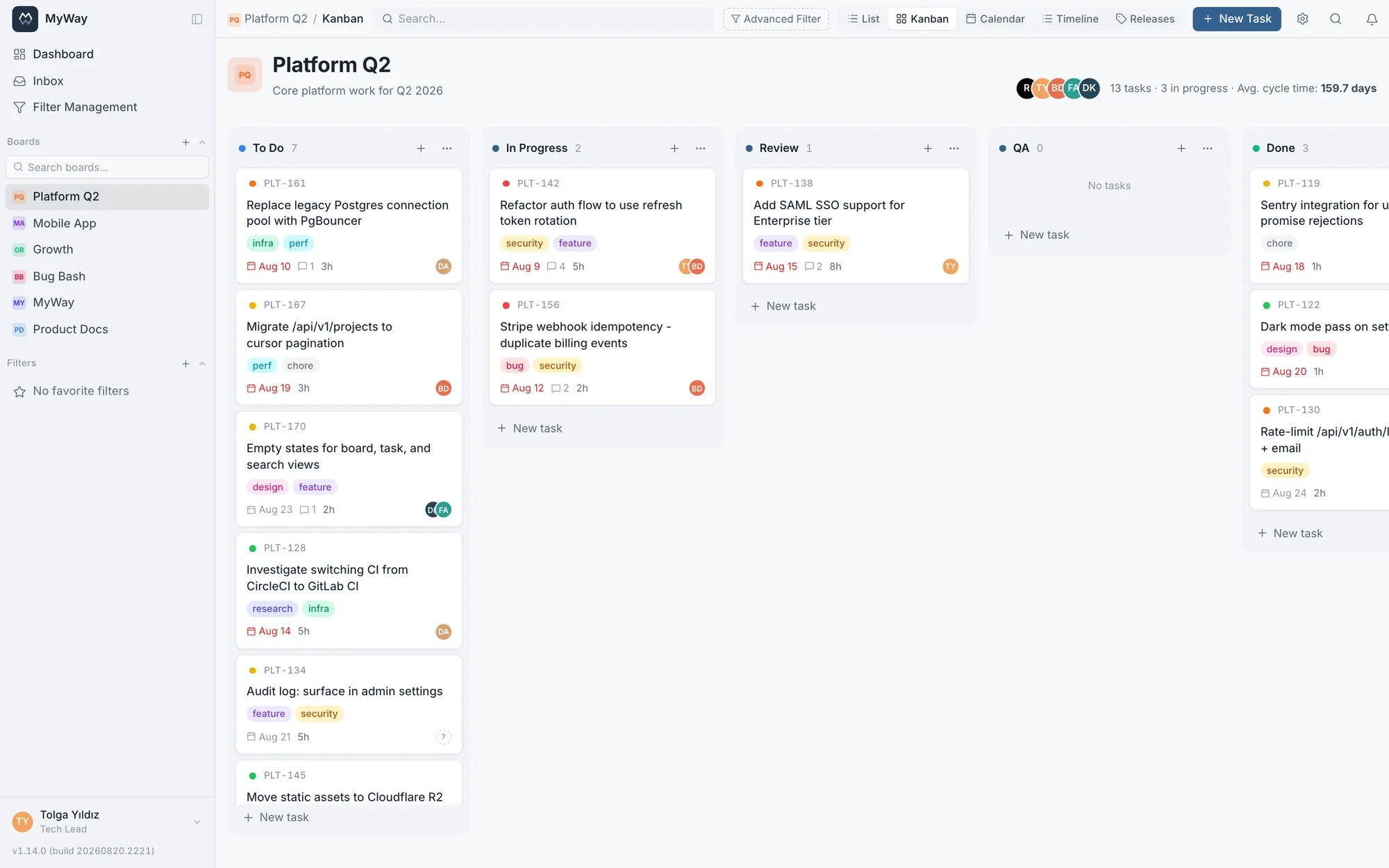 Adapts to how your team works